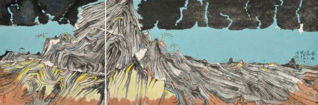 苍山淼淼 60x180cm