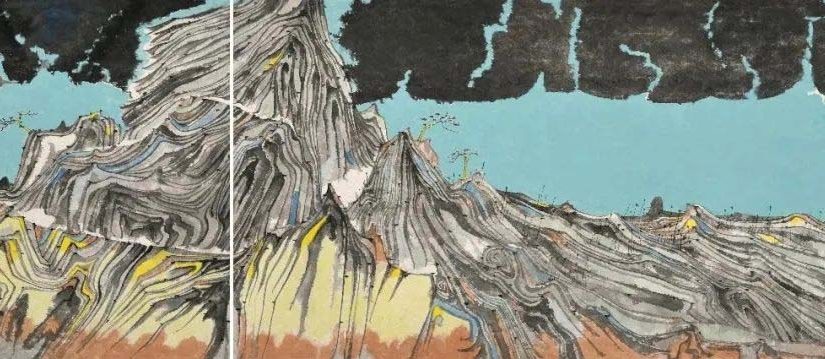 苍山淼淼 60x180cm